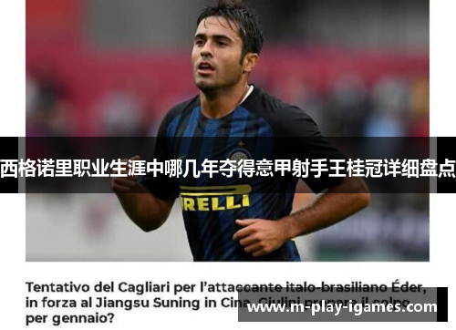 西格诺里职业生涯中哪几年夺得意甲射手王桂冠详细盘点